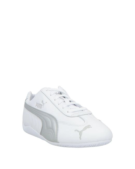 PUMA White Sneakers Leather for men