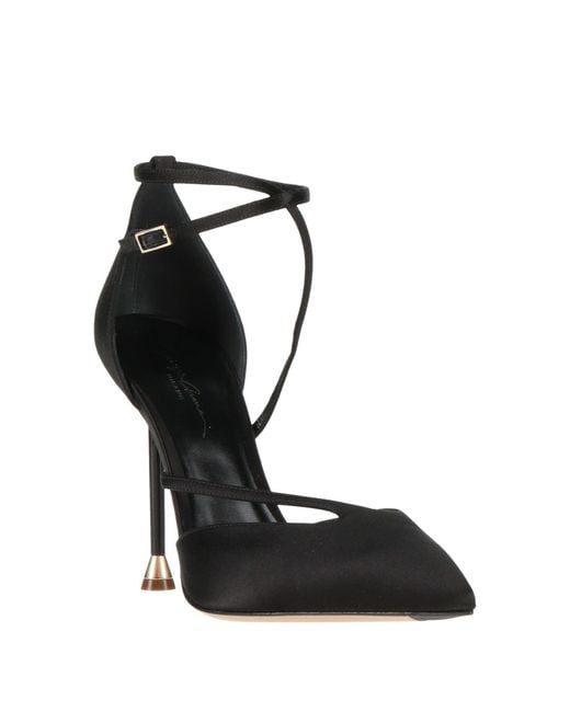 Giorgio Armani Black Pumps Textile Fibers
