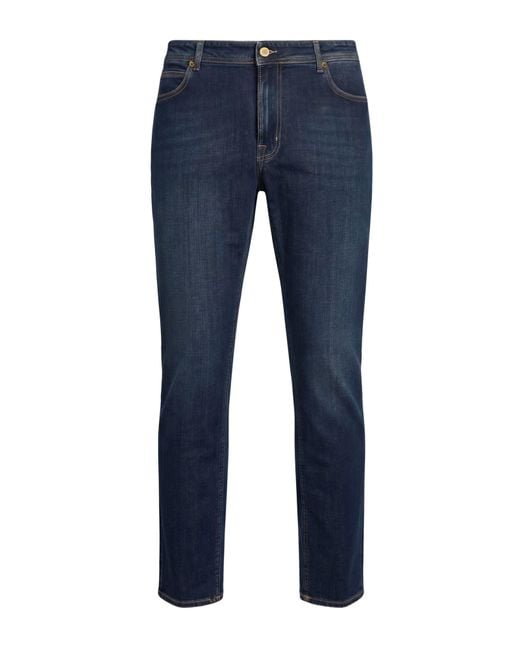 Briglia 1949 Blue Dnm Jeans Cotton, Elastane for men