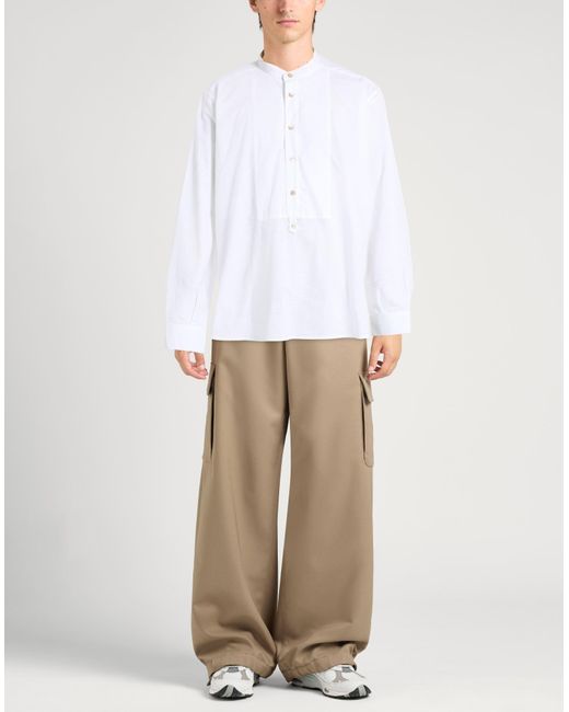 Eleventy White Shirt Cotton for men