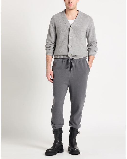 Valentino Garavani Gray Pants Virgin Wool, Cashmere for men