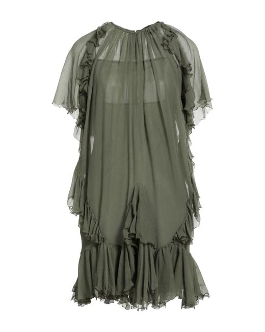DSquared² Green Mini Dress