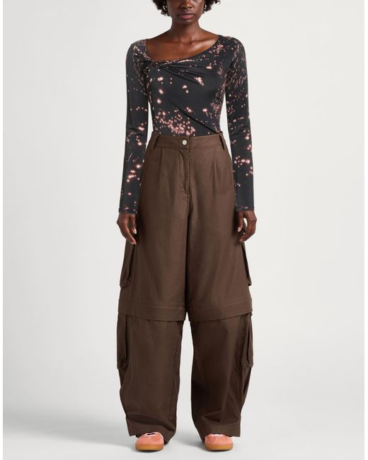 Ottod'Ame Black Top Viscose, Elastane
