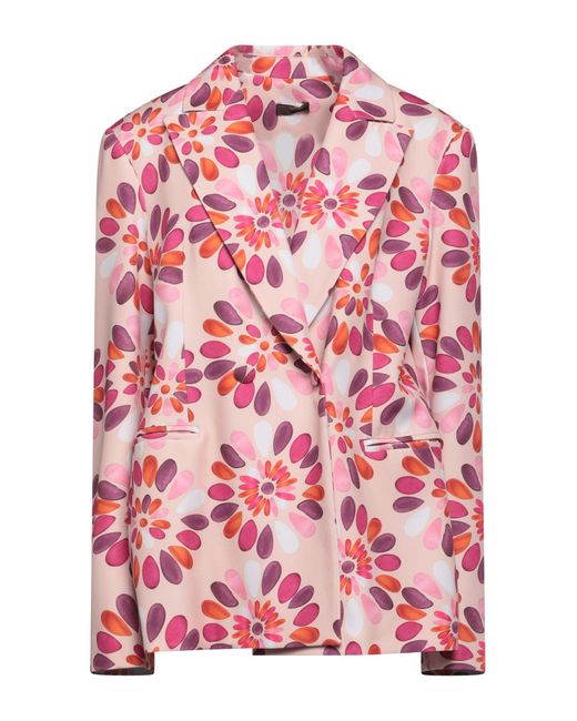 Olla Parèg Pink Blush Blazer Polyester, Elastane