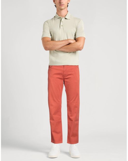 Harmont & Blaine Red Trouser for men