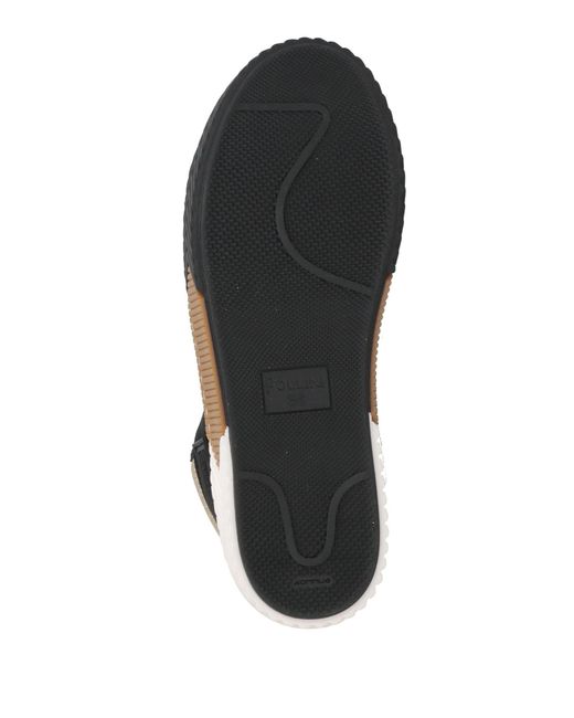 Pollini Black Sneakers Leather