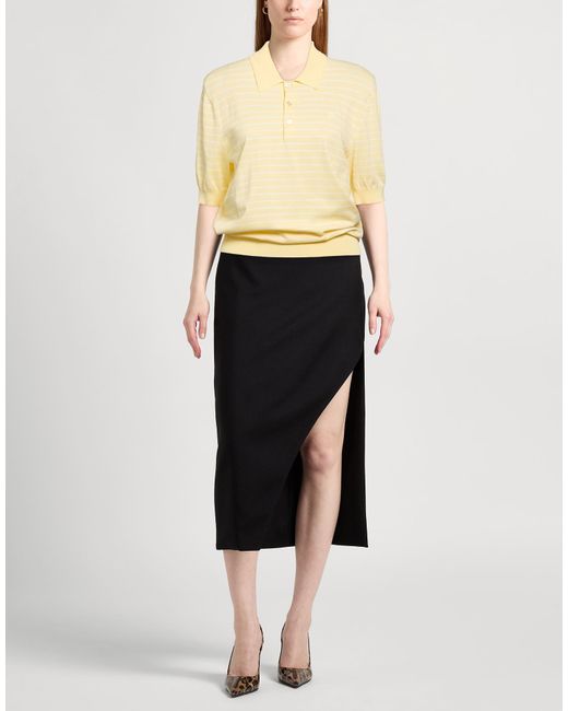 Céline Yellow Polo Shirt