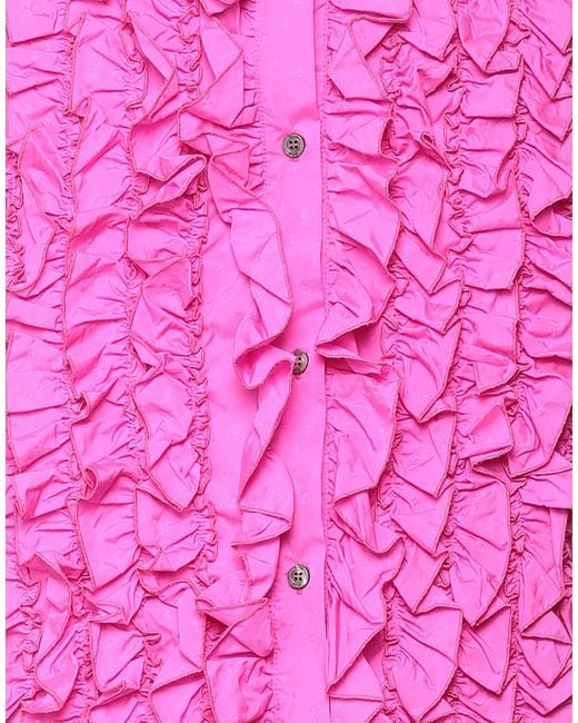 MSGM Pink Midi Skirt