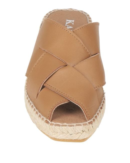 KARIDA Brown Espadrilles