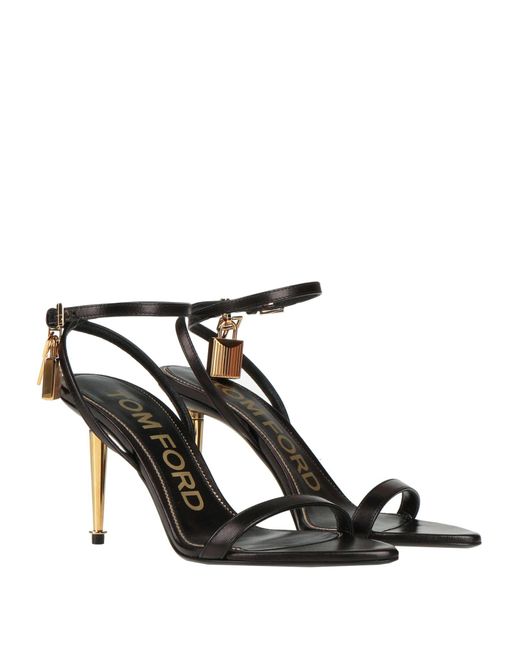 Tom Ford Black Sandals