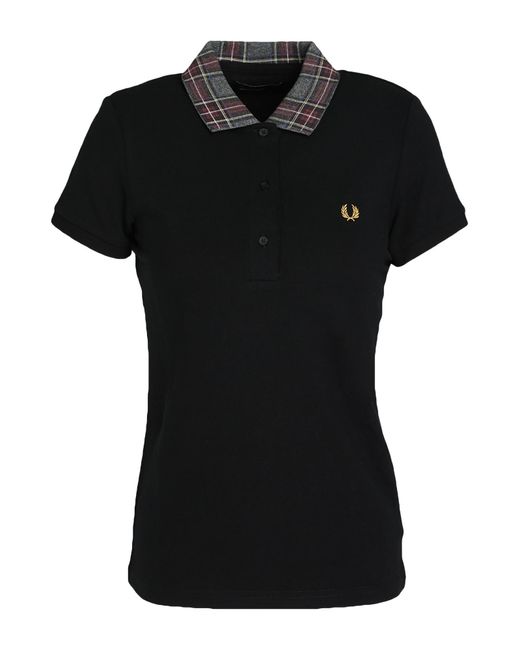 Fred Perry Black Polo Shirt