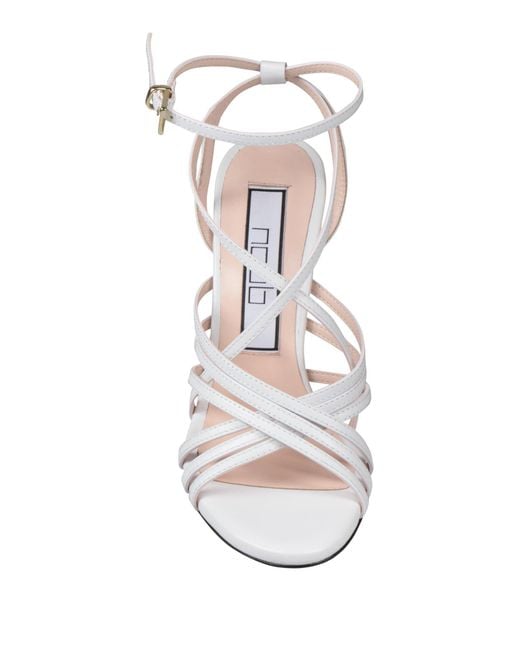 NCUB White Sandals