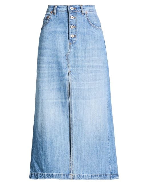Ottod'Ame Blue Denim Skirts