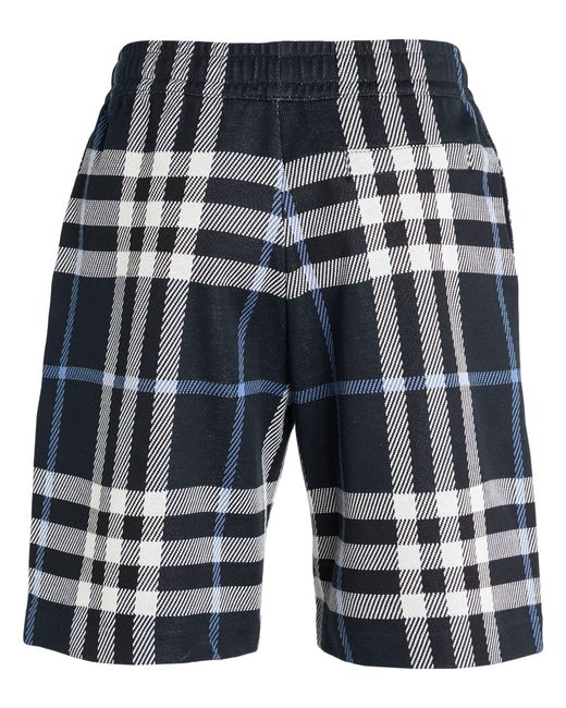 Burberry Blue Shorts & Bermuda Shorts Cotton for men