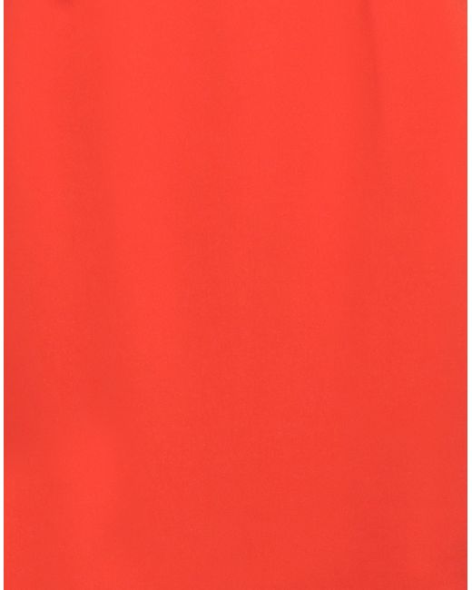 Trussardi Red Midi-Kleid