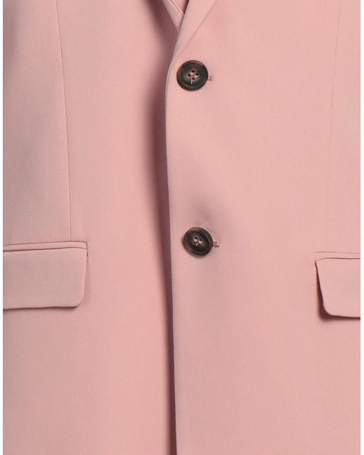 SELECTED Pink Blazer Recycled Polyester, Viscose, Elastane for men