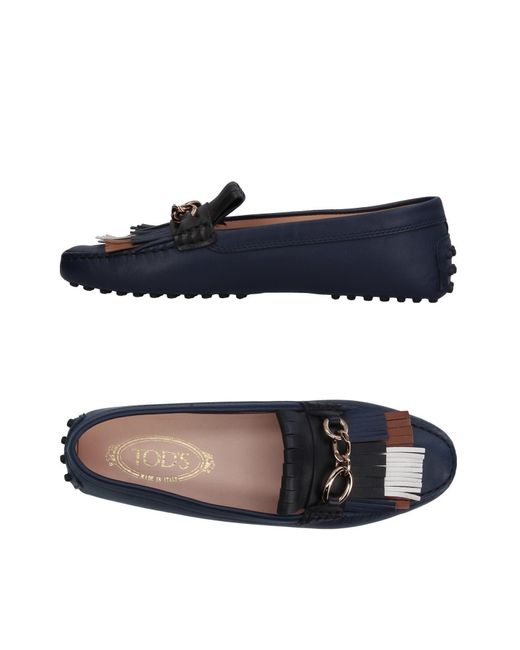 Tod's Blue Mokassin