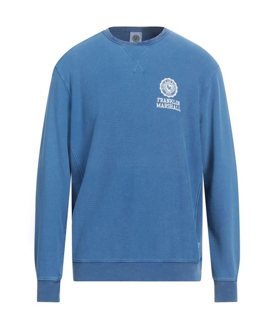 Franklin & Marshall Blue Sweatshirt for men