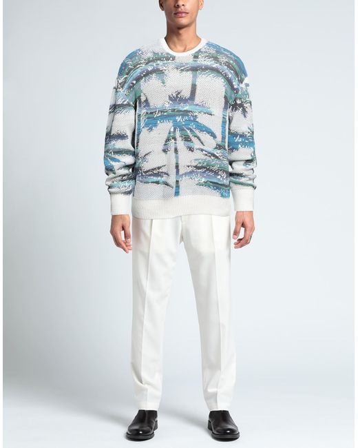 Laneus Blue Jumper for men