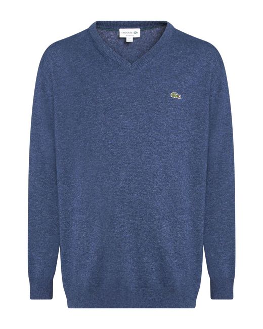 Lacoste Blue Sweater Wool, Polyamide for men