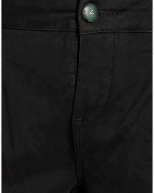 Jacob Cohen Black Pants Cotton, Elastane