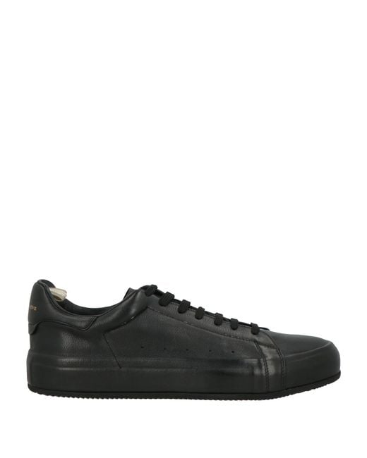 Officine Creative Black Sneakers Calfskin