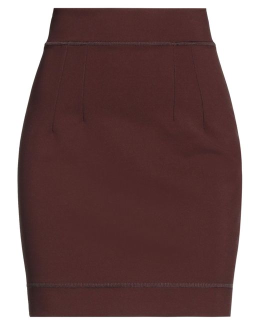 Dolce & Gabbana Red Mini Skirt