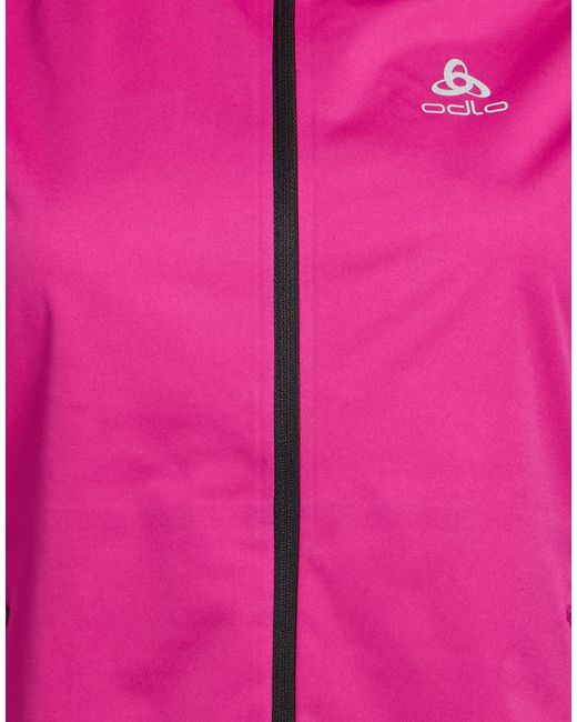 Odlo Pink Fuchsia Jacket Polyester