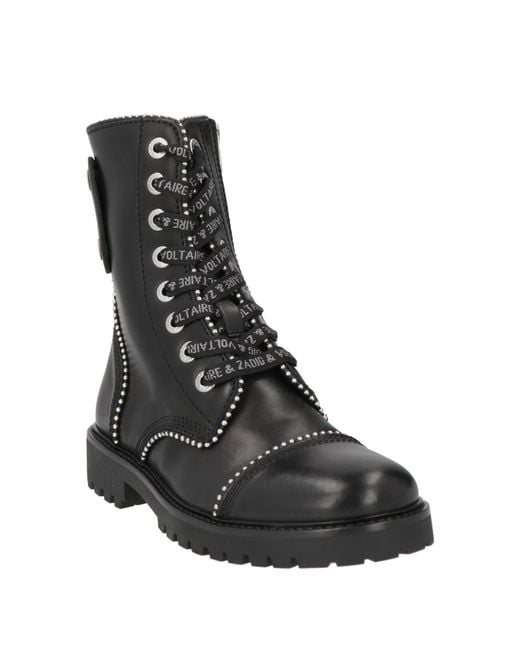 Zadig & Voltaire Black Ankle Boots