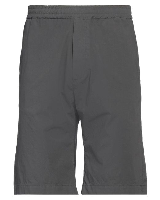 Barena Gray Shorts & Bermuda Shorts Cotton, Elastane for men