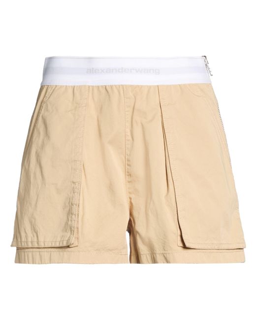 Alexander Wang Natural Shorts & Bermuda Shorts