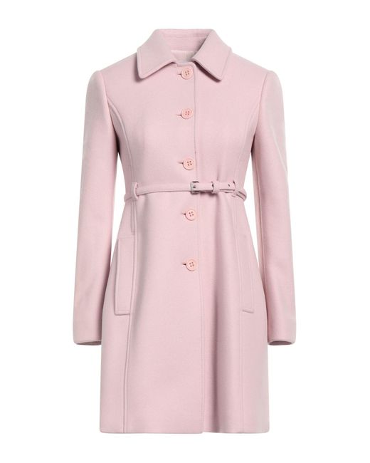 Valentino Coat in Pink | Lyst