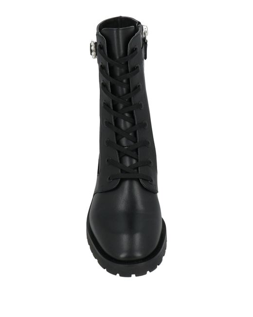 Stuart Weitzman Black Ankle Boots Leather