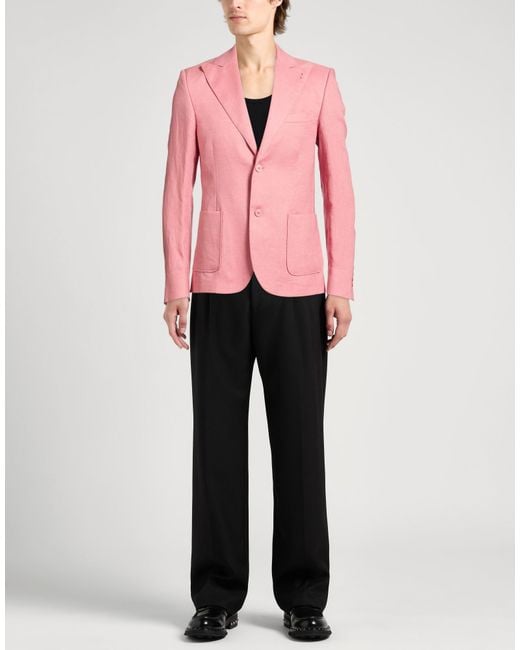 Daniele Alessandrini Pink Blazers for men