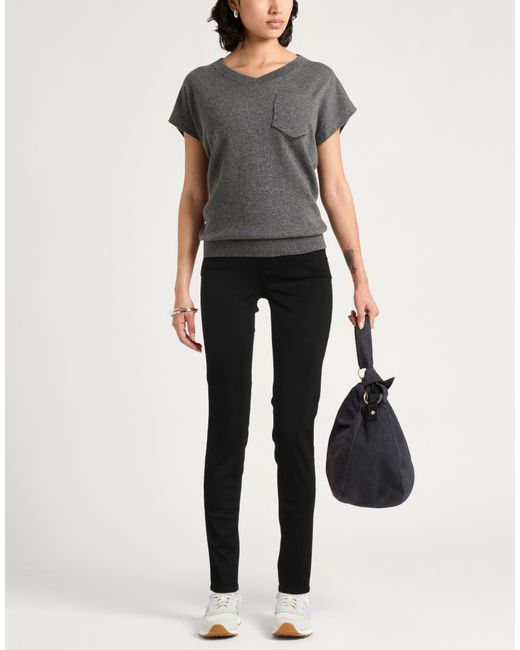 Liu Jo Black Jeans Cotton, Elastomultiester, Elastane