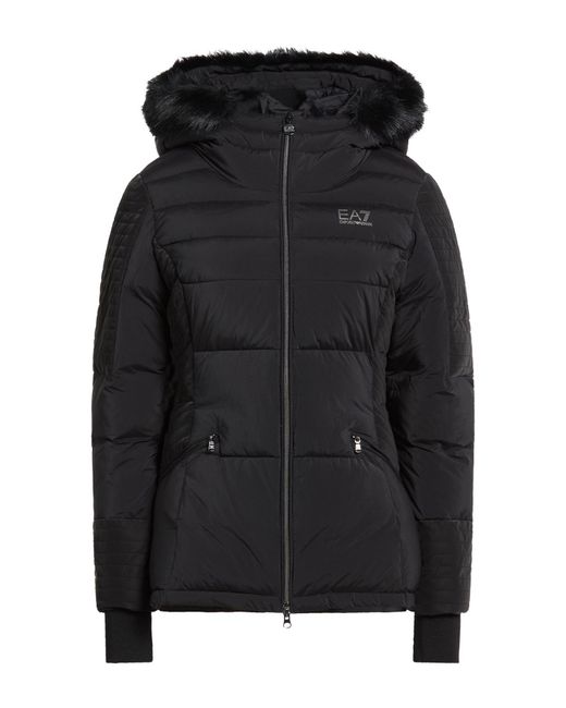 EA7 Black Puffers