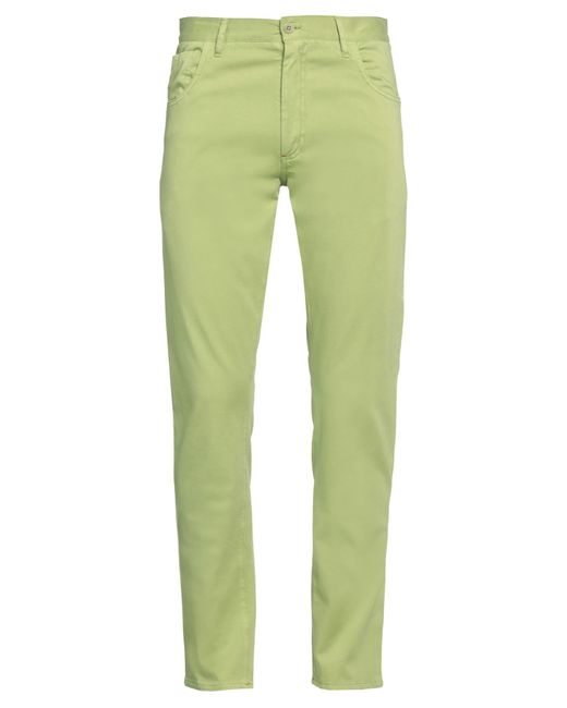 Isaia Green Pants for men