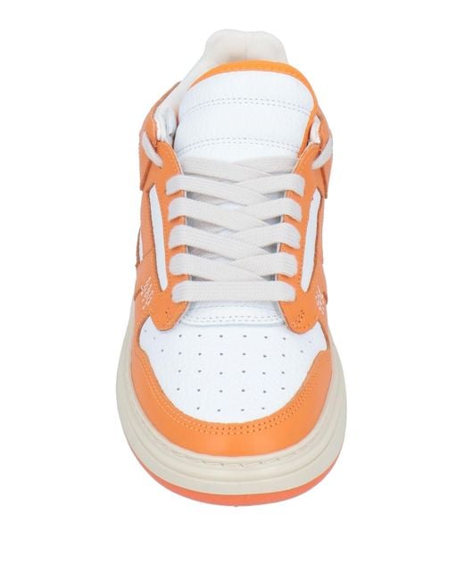 Represent Orange Sneakers Leather for men