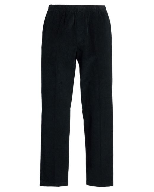 Cellar Door Blue Pants Cotton, Elastane for men