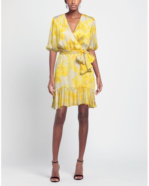 Liu Jo Yellow Mini Dress