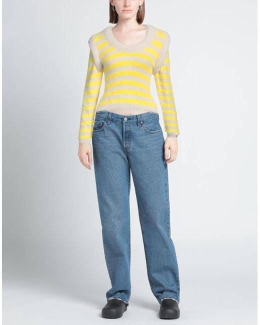 Sunnei Yellow Pullover