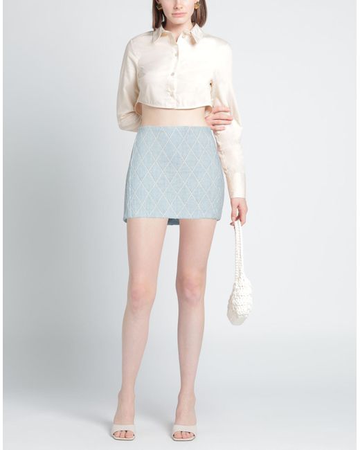 Mini-jupe MEIMEIJ en coloris Blue