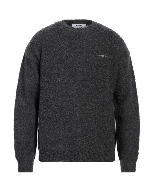 MSGM Gray Jumper for men