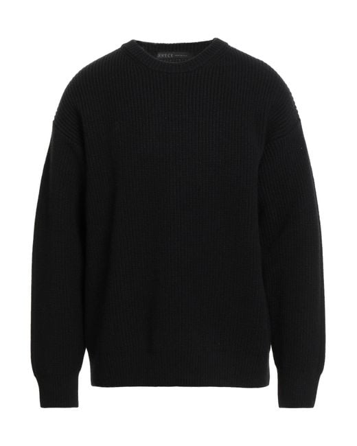 Vneck Pullover in Black für Herren