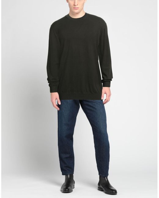 GROOWE Black Turtleneck Viscose, Nylon for men