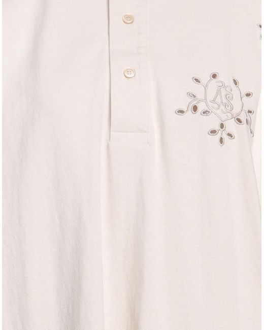 Acne White Polo Shirt