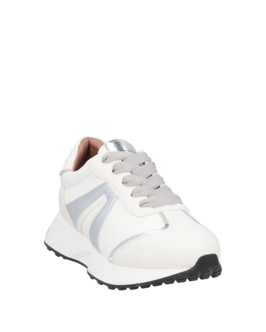 Alexander Smith White Trainers