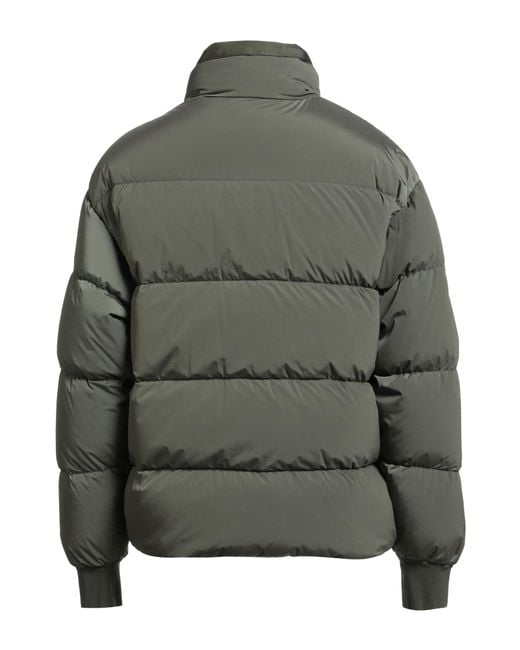 C P Company Gray Military Puffer Polyamide, Elastane for men