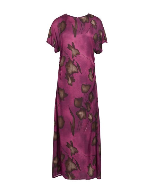 Manila Grace Purple Maxi Dress