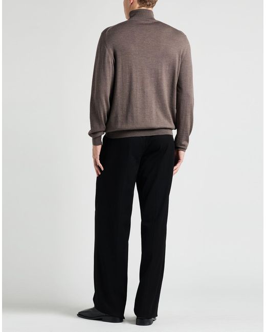 Sonrisa Gray Turtleneck Merino Wool for men